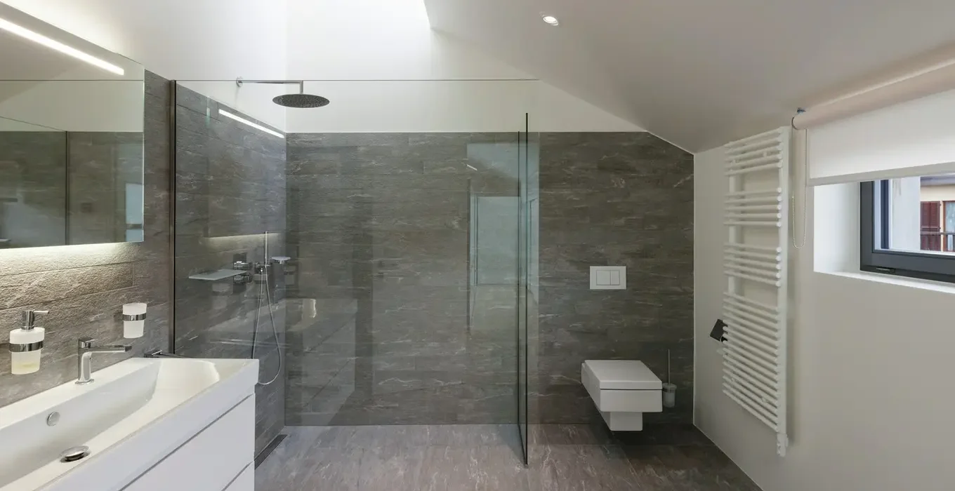 szklany prysznic na wymiar