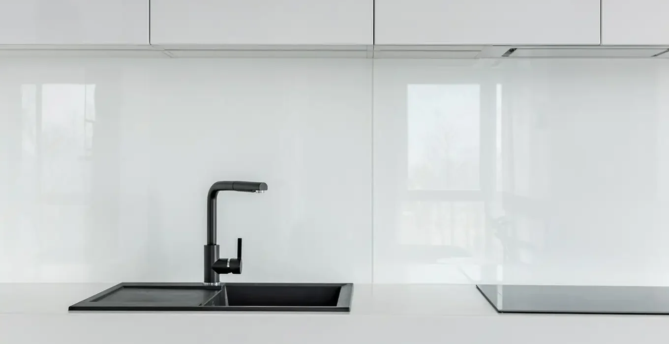 panele kuchenne ze szkła