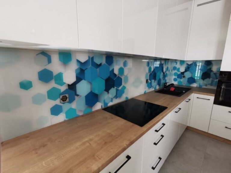 szklo na wymiar z grafika