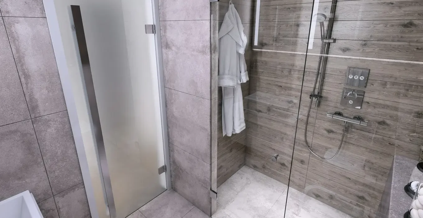 Szklane ścianki prysznicowe