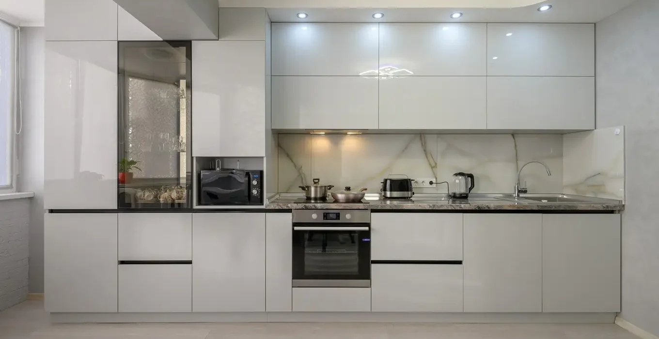 szklane panele z kamiennym wzorem